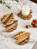 Lót Ly Gỗ Teak The Lucky | Wooden Decor - Wooden Decor