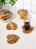 Lót Ly Gỗ Teak The Lucky | Wooden Decor - Wooden Decor
