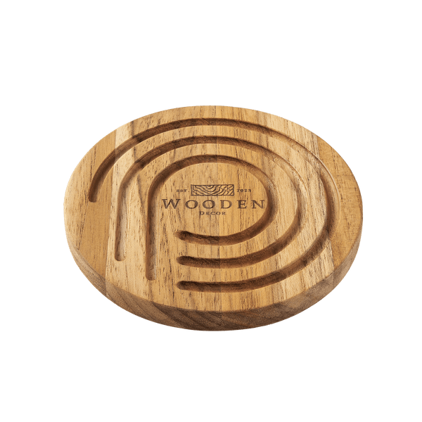 Lót Ly Gỗ Teak The Round | Wooden Decor - Wooden Decor