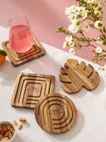 Lót Ly Gỗ Teak The Round | Wooden Decor - Wooden Decor