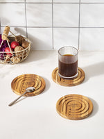Lót Ly Gỗ Teak The Round | Wooden Decor - Wooden Decor