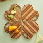 Thớt Gỗ Teak The Clover | Wooden Decor - Wooden Decor