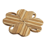 Thớt Gỗ Teak The Clover | Wooden Decor - Wooden Decor