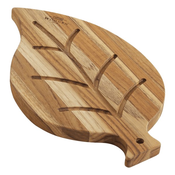 Thớt Gỗ Teak The Leaf | Wooden Decor - Wooden Decor