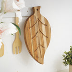 Thớt Gỗ Teak The Leaf | Wooden Decor - Wooden Decor