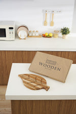 Thớt Gỗ Teak The Leaf | Wooden Decor - Wooden Decor